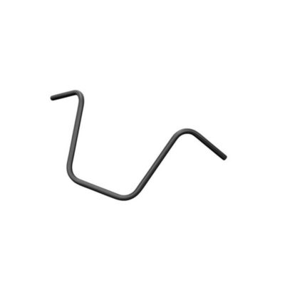 Guidon APE HANGER Ø 25.4mm avec KK (90x41x19cm) noir homologué