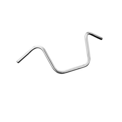 Guidon HH STREET inkl KK Ø 25.4mm (89x30x18cm) chromé homologué