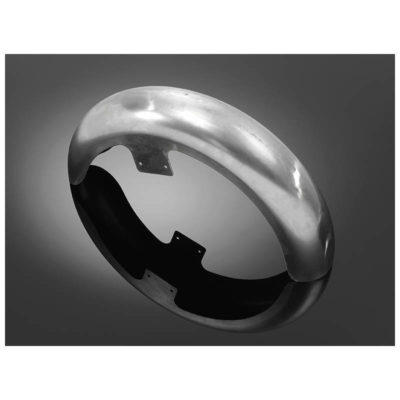 Garde-boue HH universel avant acier brut 1120x710x150x2mm