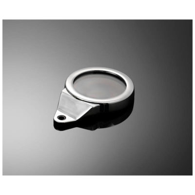 Support pour instrument HH Alu chromé diamètre 66mm - montage avec M8/ M10