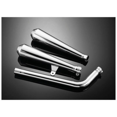 Auspuff HH MEGATUNE PIPES chrom zu Honda ohne CH-Hom