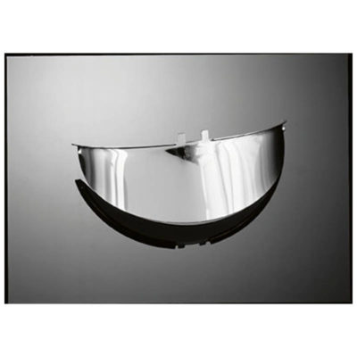 Visière de phare HH PLAIN chromé  phare Ø180mm