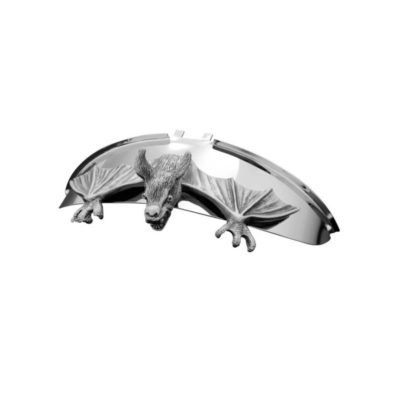 Visière de phare HH BAT chromé 160mm à coller