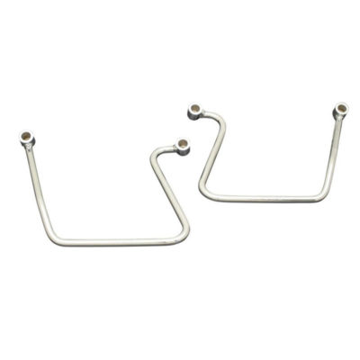 Porte sacoche HH (paire) avec kit de montage chromé Honda