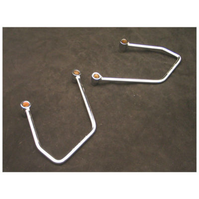 Porte sacoche HH (paire) avec kit de montage chromé Honda