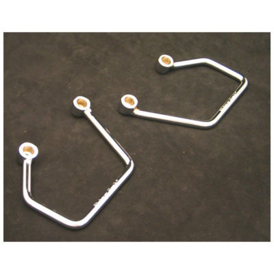 Porte sacoche HH (paire) avec kit de montage chromé Honda