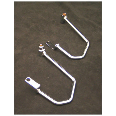 Porte sacoche HH (paire) avec kit de montage chromé Yamaha