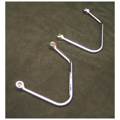 Porte sacoche HH (paire) avec kit de montage chromé Yamaha