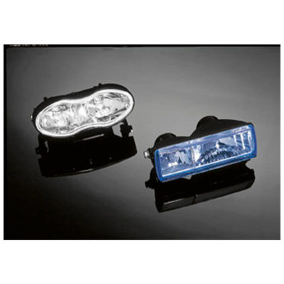 Optique de phare HH für DOUBLE OVAL 2x H3 12V 55W homologué
