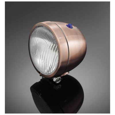 Phare HH BATES COPPER H3 12V 55W Ø115 / 120x110mm homologué