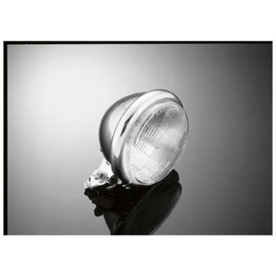 Phare HH BATES chromé Ø 120 x 155mm transparent 12V 55W