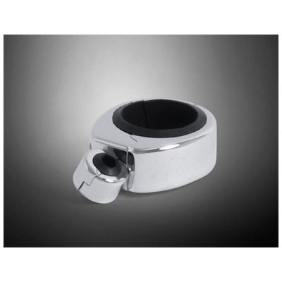 Guide-cables HH SINGLE gommé chromé pour Ø 31.75 (1 1/4 pouces)