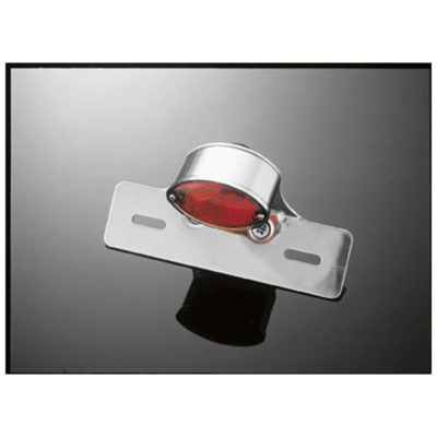 feuxx arrière HH MINI CATEYE avec support de plaque et éclairage