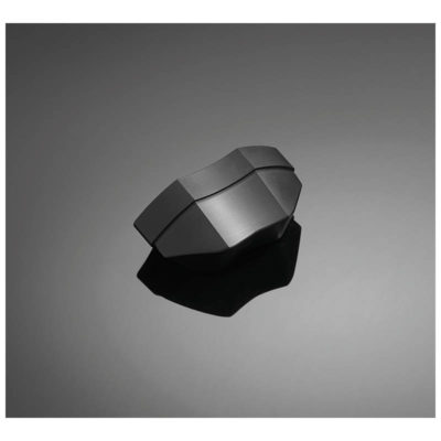 Kennzeichenbeleuchtung HH EDGE LED ALU schwarz 25x58x30mm E-Hom