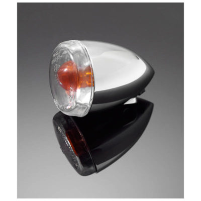Cligno HH (1 pièce) HD LOOK chromé M8-Ø60x80mm homologué