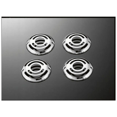 Couvre-clignos HH (4 pièces) chromé pour Yamaha