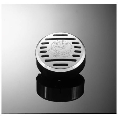 Klaxon HH LIVE TO RIDE 12V (Ø 95mm) avec cache chromé