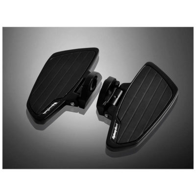 Marche-pieds HH paire SMOOTH 12.5x27.5cm sans support univ. noir