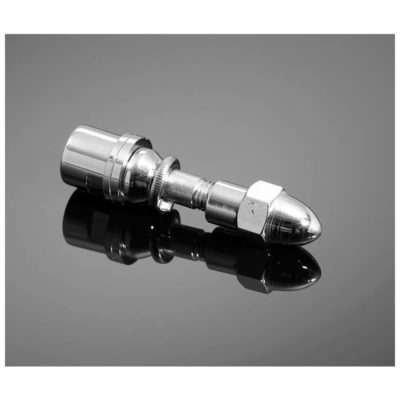 Adaptateur retro HH chromé pour tous les fixations M10x1.25mm