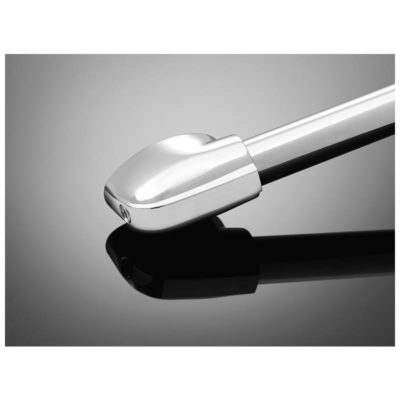 Rétroviseur HH paire BAR-END chromé réglable pour embout de guidon Ø 25mm