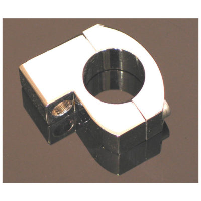 Fixation HH M10 chromé pour guidon avec Ø 25.4mm (M10x1.25mm)