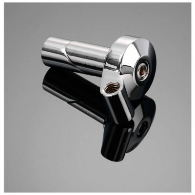 Embouts de guidon HH (Ø22/25mm) avec raccord M10x1.25mm chromé