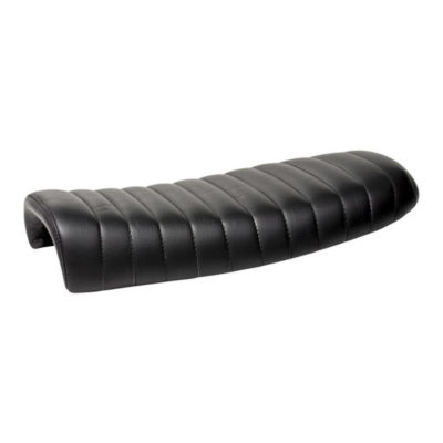 Banquette/selle HH BRAT TYPE 1 TUCK N`ROLL L52 B19/25 H6 noir