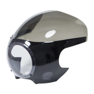 Carénage avant HH CAFE RACER OLDSKOOL H33 B37 Ø15 non laqué