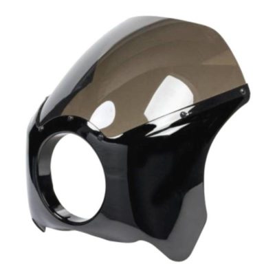 Carénage avant HH CAFE RACER TYPE 3 H45 B42 Ø15 noir/fumé