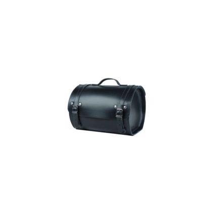 Coffre HH LEDRIE cuir 26L B29 D29 H26cm noir