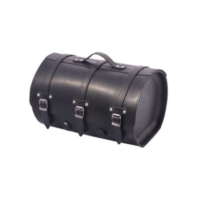Coffre HH LEDRIE cuir 32L B42 D29.5 H26cm noir