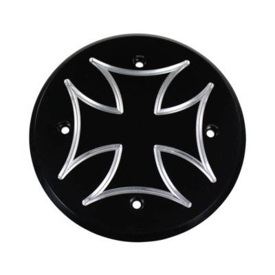 Motor-Cover HH CROSS linke Seite black zu allen Victory