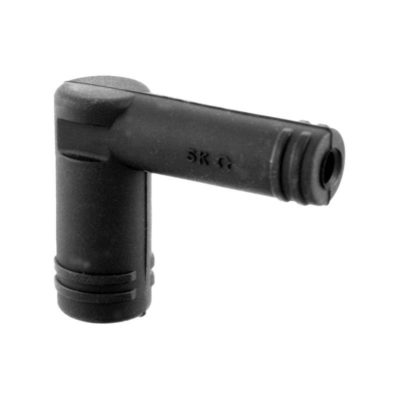 Capuchon bougie silicone noir (5 kOhm)