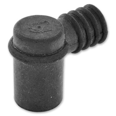 Capuchon bougie silicone noir Vespa/Lambretta