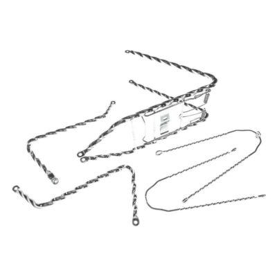 Accessoires châssis torsadé Puch Maxi N chromés