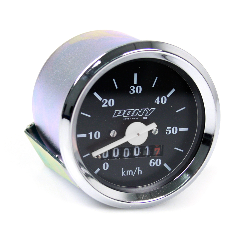 015812-neu-Tacho 60 kmh, mit Pony Logo für Pony