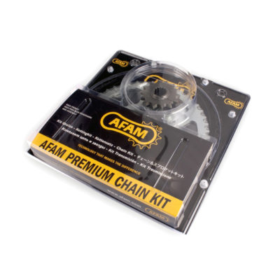 Kit chaîne AFAM 13 x 62 / 428 XMR-G, XS-Ring, Mondial SMX 125 Motard