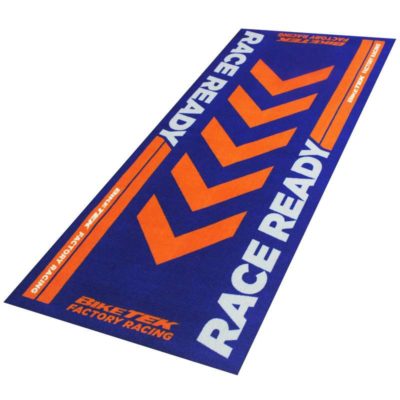 Tapis de moto BIKETEK Series 4 Orange 80x190cm