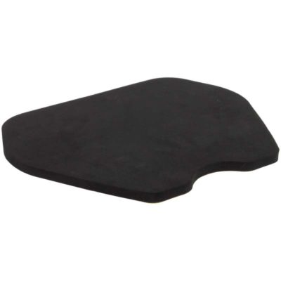 Mousse de selle (plate neoprene) BIKEIT prédécoupé noir autocollante