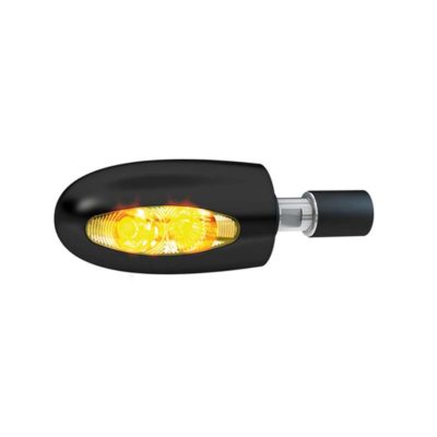Clignos embout Kellermann (1 pièce) BL 1000 LED alu noir/blanc homologé