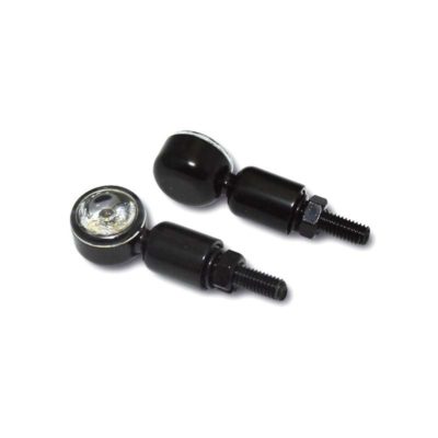 Clignos SHIN YO (paire) MC 1 alu HI-POWER LED noir M6-20x14x24mm homologé