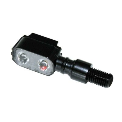 Clignos SHIN YO (paire) MX 1 alu HI-POWER LED noir (M8-30x17x20mm) homologé