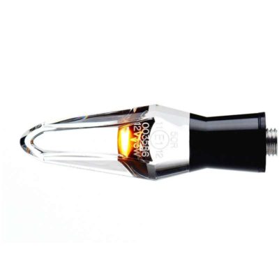 Clignos embout motogadget (1 pièce) m-BLAZE Ice LED noir av/ar homologé