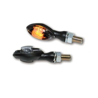 Clignos SHIN YO (paire) EYE HI-POWER LED noir (M8-37x19x20mm) homologé