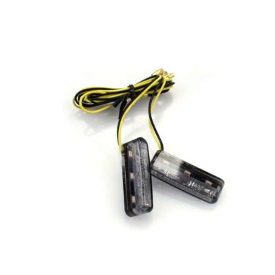 Clignos SHIN YO (paire) SHORTY 2 PRO LED a coller (40 x 8 x 13mm) homologé