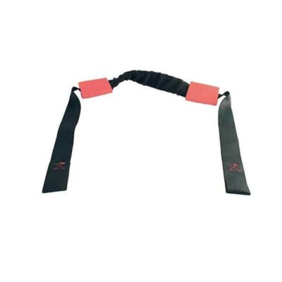 Sangle de guidon avec 2 boucles pour fixation rouge/noir