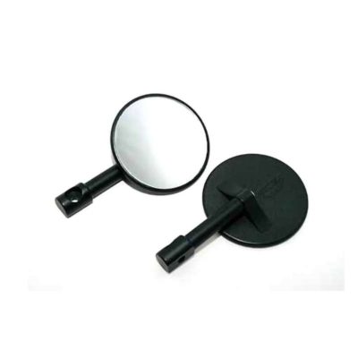 Retro SHIN YO (paire) SUPERBIKE alu noir verre (44cm2) non-homologé