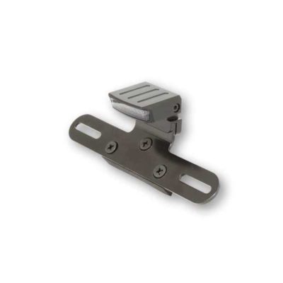 Feu arrière SHIN YO MOVE TYP 2 noir/rouge LED sup/écl plaque 179/50/70x60 homo