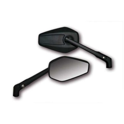 Retro SHIN YO (paire) BOOSTER 2 alu noir M10x1.25 + adaptateurs homologé