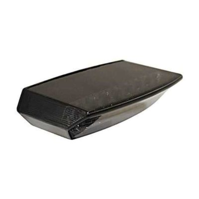 Feu arrière SHIN YO BOSTON 8 LED noir/fumé 110x27x62 éclairage plaque homologé